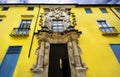 Old havana building facade Obrapia House