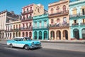 Old Havana downtown Street - Havana, Cuba Royalty Free Stock Photo