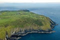 Old Head Kinsale Cork Ireland aerial amazing peninsula coast line cliffs lighthouse