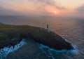 Old head Lighthouse. Kinsale. county Cork. Ireland Royalty Free Stock Photo