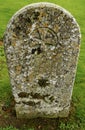 Old headstone
