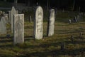 Old headstones cemetery