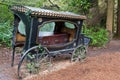 Old hearse .