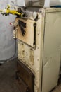 Old heating system Royalty Free Stock Photo