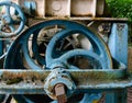 Old heavy industrial machinery Royalty Free Stock Photo