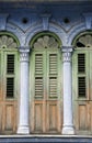 Old heritage windows, Penang