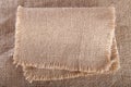Old hessian cloth background Royalty Free Stock Photo