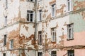 Old high-rise building in need of repair Royalty Free Stock Photo