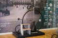 Old high wheel bicycle, popular in 1870s