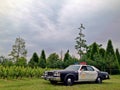 Old highway patrol car