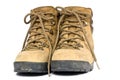 Old Hiking Boots Royalty Free Stock Photo