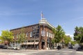 Old historic brick building downtown Flagstaff Royalty Free Stock Photo