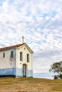 Old historic chapel in 17th century colonial style Royalty Free Stock Photo