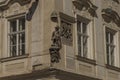 Old historic church and houses in Krems an der Donau in summer Austia Royalty Free Stock Photo