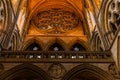 Top view, window design and mosaic