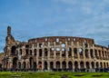 Old and historic Colosseum in Rome, Italy Royalty Free Stock Photo