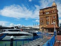 Ferry Building boats Auckland harbor