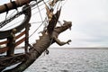 Old historic Galeon. Royalty Free Stock Photo