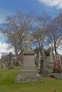 Old historic grave tombs in Glasnevin cemetery, Dublin