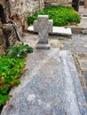 Historic Grave in Church Yard, Plovdiv, Bulgaria