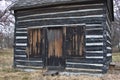 Old Historic Log Cabin Royalty Free Stock Photo