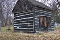 Old Historic Log Cabin Royalty Free Stock Photo