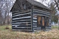 Old Historic Log Cabin Royalty Free Stock Photo