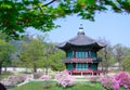 An old historic pavillion in Seoul, Korea.