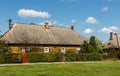 Old Historic Residential House With A Colorful Garden In Chelm, Poland