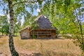 Old, historic rural buildings, Poland