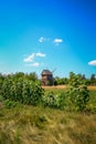 Old, historic rural buildings, Poland