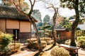 Old historic Samurai houses in Sakura city, Chiba, Japan Royalty Free Stock Photo