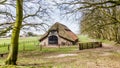 An old historic sheep shed