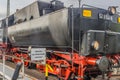 Historic steam locomotive in gemany