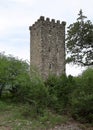 Old Historic Tower in Comanche Lookout Park, San Antonio Royalty Free Stock Photo