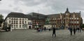 Old and Historic Townhall / City Hall and monument of Johann Wilhelm II Jan Wellem