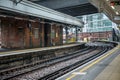 old historic train station in london england Royalty Free Stock Photo