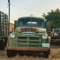 Old historic truck roadside near Sprague Washington