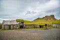 Old historic viking village near Hofn in Iceland