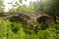 Old, historical bridge in Matkule, Latvia Royalty Free Stock Photo