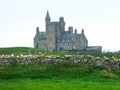 Old historical castle in irish landscape Royalty Free Stock Photo