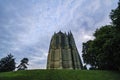 Old, historical church in the Lancing College Royalty Free Stock Photo