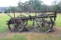 Old historical horse drawn wagon Royalty Free Stock Photo