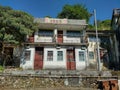 Old historical House ghost building amazing in Luk keng road Hong Kong fan ling