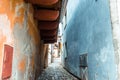 Old historical Jewish quarter in Trebic, Czech Republic, established in 17th century, listed in the UNESCO World Heritage List