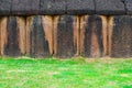 Old Historical Laterite Wall, Background/ Texture Royalty Free Stock Photo