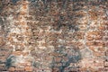 Old Historical Laterite Wall, Background/ Texture Royalty Free Stock Photo