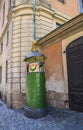 Old historical pissoir near the Royal Palace at Gamla Stan, Stockholm, Sweden