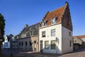 Old historical street in Vianen in the Netherlands Royalty Free Stock Photo