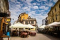 Old historical town Constanta by the Black Sea in the Romania Royalty Free Stock Photo